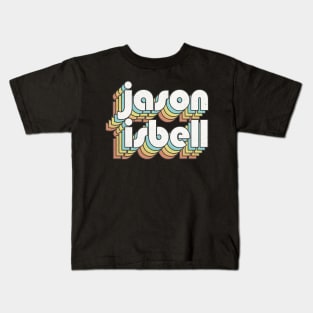 Retro Jason Isbell Kids T-Shirt